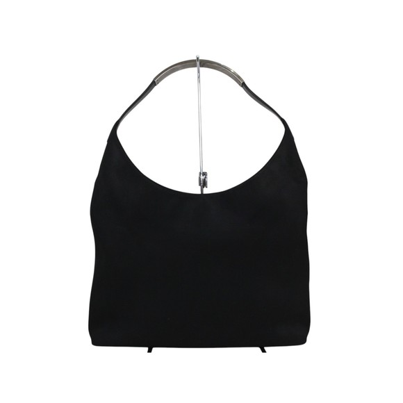 Gucci Patent Canvas Black Bag 3297 001 Shoulder - Picture 1 of 9